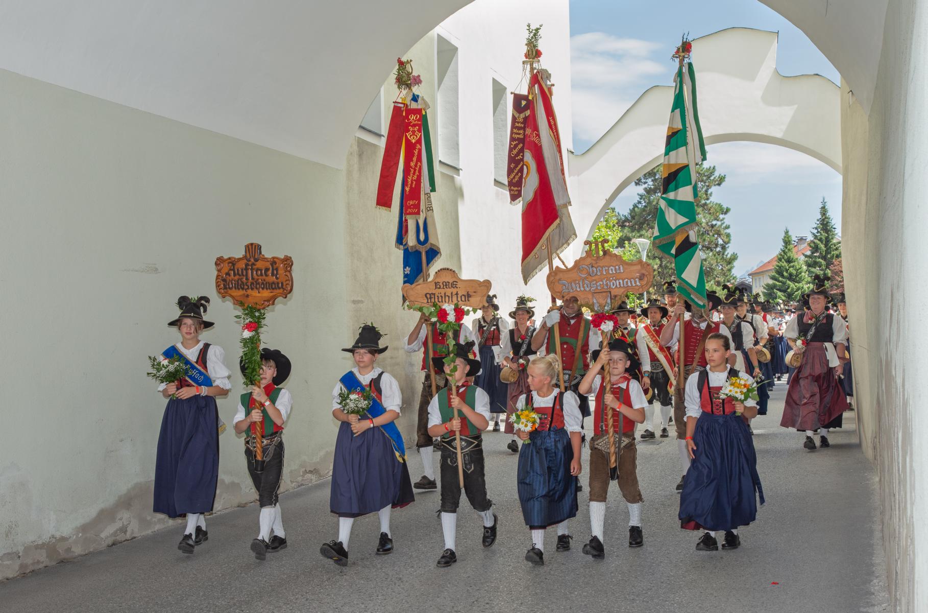 2025-07-20 Bezirksmusikfest in Rattenberg