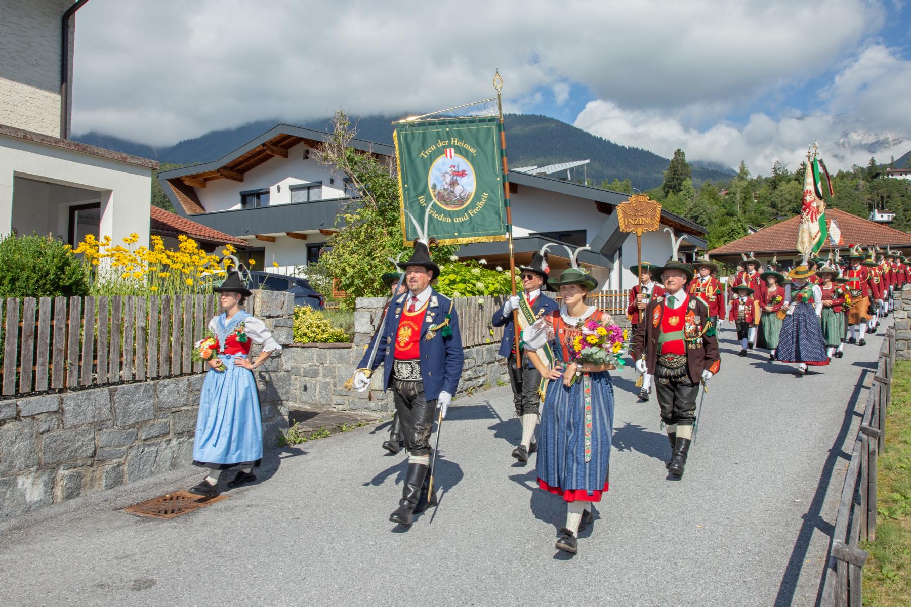 2025-08-24 Fest des Schützenbataillons Starkenberg in Tarrenz