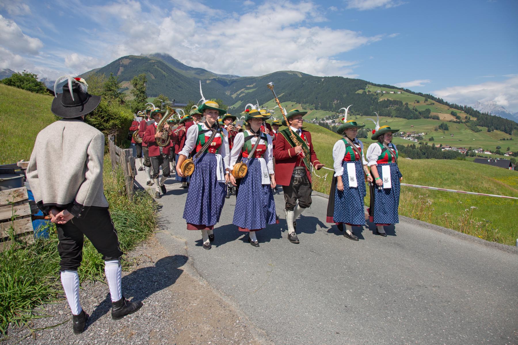 2025-07-13 Bezirksmusikfest in Grinzens