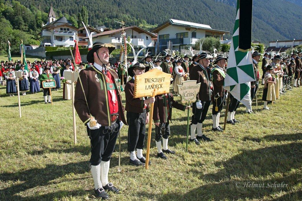 Schützenfest der Talschaft Landeck in Grins - 12.06.2022