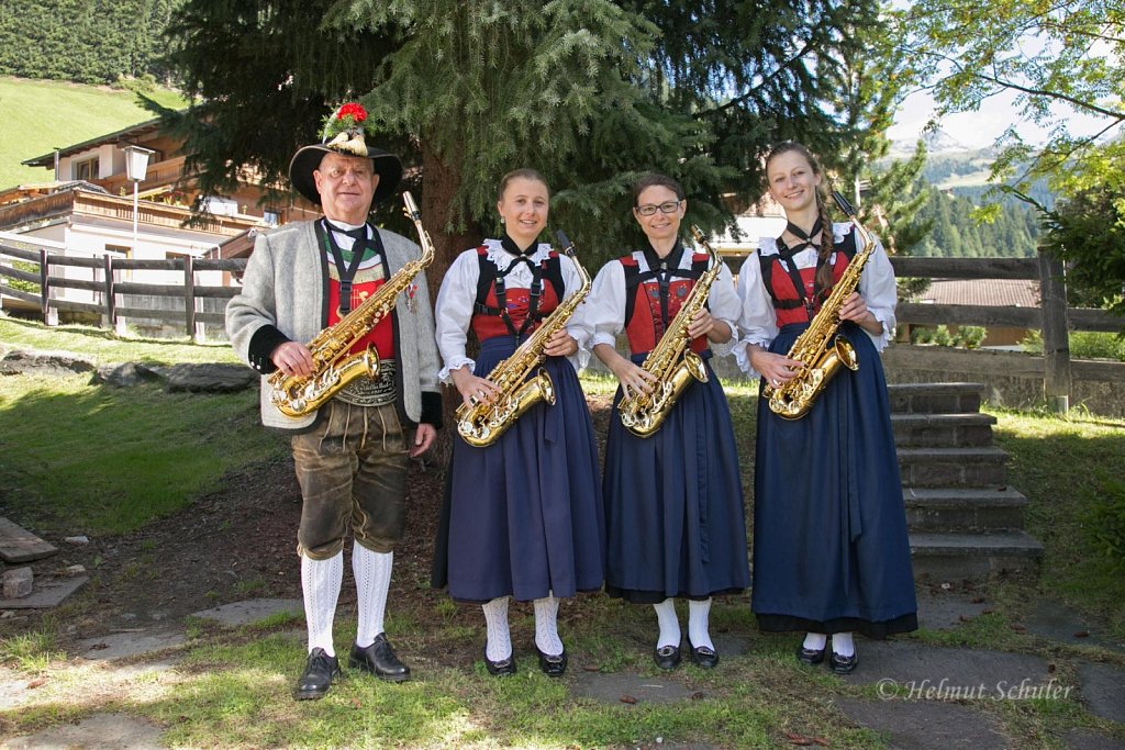 Musikkapelle Tux im Zillertal am 15.August 2017